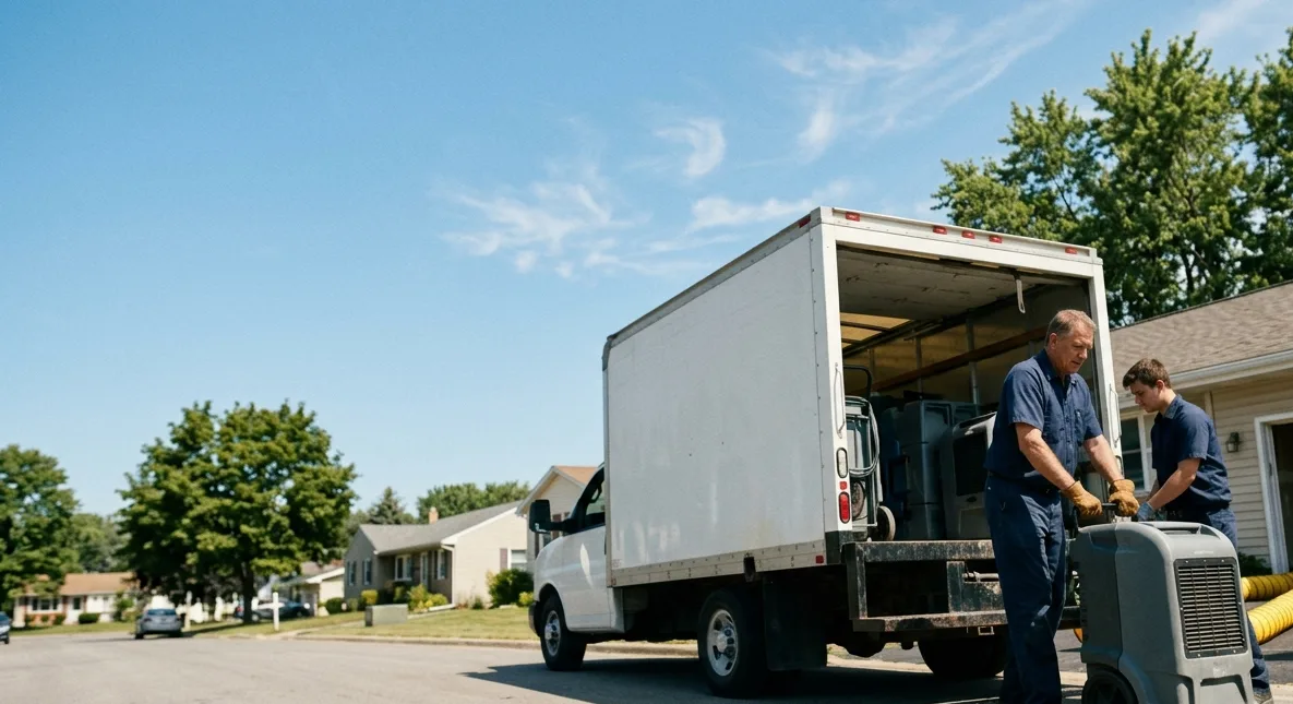 Water Damage Cleanup in Charlestown, IN near me